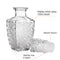 Whiskey Wine Drinking Glass Decanter Wine Clear Bottle Carafe