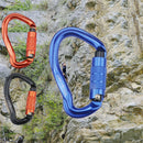 LAOTIE 23KN Aluminum Carabiner EDC Hanging Buckle Outdoor Climbing Survival Tool