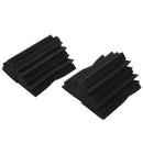 4 Pack 4.6 x 4.6 x 9.5 inch Corner Bass Trap Acoustic Studio sponge Absorbe Z3C2