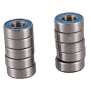 10Pcs MR115 2RS Ball Bearings 5x11x4mm For Traxxas Slash Rustler Stampede W Q8Q2