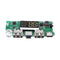 Dual USB 5V 2.1A Micro Type-C for DIY Power Bank 18650 Charger Board with LED Overcharge Overdischarge Short Circuit Protection