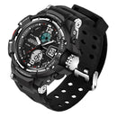 STRYVE S8012 Chronograph Luminous Week Display Waterproof Men Sport Dual Display Digital Watch