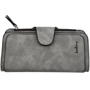 Baellerry Women Long Wallet PU Leather Clutch Card Holder Large Capacity Pu T3P9