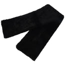 Women's Faux Rabbit Fur Scarf Autumn Winter Scarves black C1G5