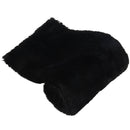 Women's Faux Rabbit Fur Scarf Autumn Winter Scarves black C1G5