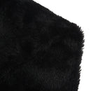 Women's Faux Rabbit Fur Scarf Autumn Winter Scarves black C1G5