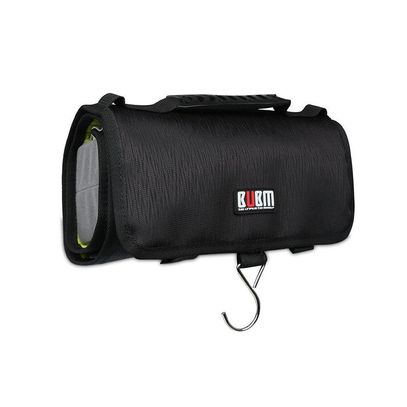 BUBM Outdoor Water-proof Large Capacity Roll Belt Storage Bag Earphone Cable GoPro Collection Case