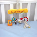 Owl Newborn Baby Stroller Bed Music Bed Bells Pendant Plush Toys Soft Early Educational Toys