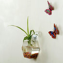 Hanging Glass Vase Flower Planter Pot Terrarium Container Home Garden Decor