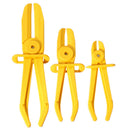 3Pcs/Set Flexible Hose Clamp Kit Line Pipe Pinch Off Plier Brake Fuel Water E8A6