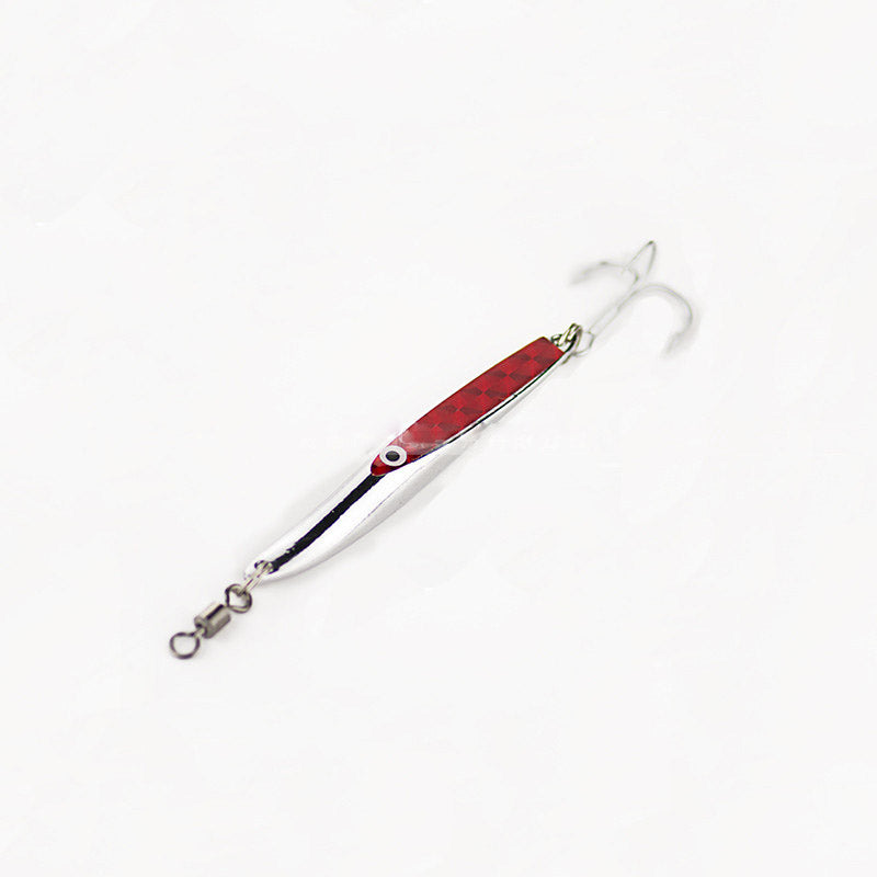 ZANLURE 4PCS 21g 78mm Hard Bait Mixed Colors Metal Fishing Lures Spoon Bait Set Lures