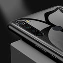 Bakeey Carbon Fiber Gradient Color Tempered Glass Protective Case for Xiaomi Redmi Note 8