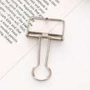 Creative Hollow Color Dovetail Badge Clip 10 Pcs