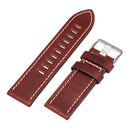 Replacement Leather Wrist Strap Watch Band with Tool For Garmin Fenix 3/5 5X 5S