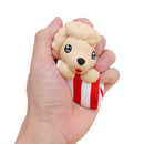Popcorn Puppy  Squishy 8*6.7*10cm Slow Rising With Packaging Collection Gift Soft Toy