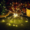 Battery Powered 100LED 8 Modes IP65 13 Keys Remote DIY Firework Fairy String Christmas Light