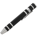 9PCS Aluminum Non-slip Engraved Precision Pen Screw Driver Set Mobile Tools V7N5