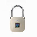 Fingerprint Smart Padlock USB Charging Waterproof Anti Theft Indoor and Outdoor Security Door lock