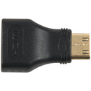HDMI type A female with HDMI mini type C male adapter 1pcs W6C1