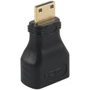 HDMI type A female with HDMI mini type C male adapter 1pcs W6C1