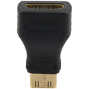 HDMI type A female with HDMI mini type C male adapter 1pcs W6C1
