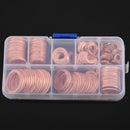 150Pcs 8 Sizes Copper Metric Sealing Washers Assortment Set B5X8