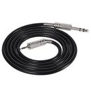 4.9ft 3.5mm 1/8 inch Male to 6.35mm 1/4 inch Male TRS Stereo Audio Cable Ho