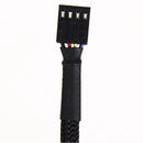 12 inch 5PCS 4 Pin PWM Connector Case Fan Extension Power Cable for Compute F4J6