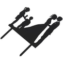 Wedding Anniversary silhouette Family Cake Topper couple with Girl and Boy  H6C1