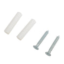 Bright chrome Interior Decor Double Prong Robe Hook