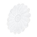 10Pcs/Set Hand Crocheted Doilies Cotton Woven Round Cup Dish Table Tablecloth Placemat Decorations