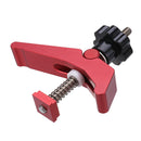Drillpro Aluminum Alloy Quick Acting Hold Down Clamp T-Slot T-Track Clamp Set Woodworking Tool