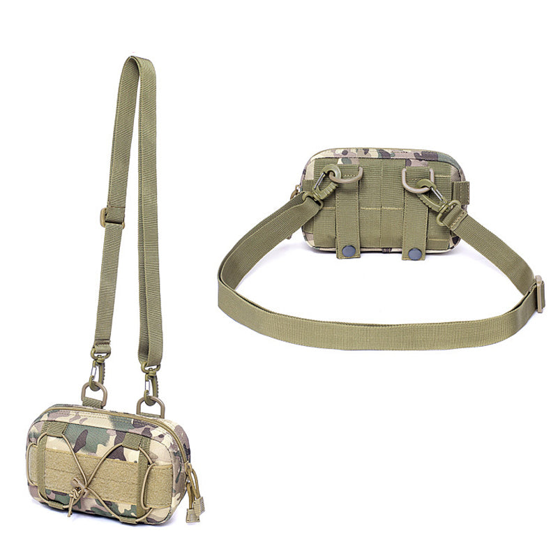 Outdoor Hunting Tactical Bag Military Camouflage Molle Kettle Bag Sports Waterproof Waist Pocket