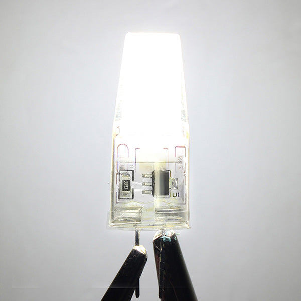 G4 3W COB2508 Pure White Warm White LED Light Bulb AC220V