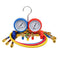 R12 R22 R502 Car A/C Manifold Gauge Set W/ 5Ft Charging Hoses Quick Couplers