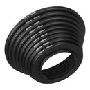 18Pcs Lens Filter Ring Adapter Step Up Down 37-82mm Set For Nikon Camera