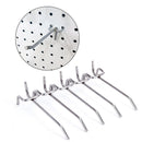 5 x Hook Panel Perforated Wall Storage Garage Workshop Fixing 10CM R1E3