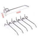 5 x Hook Panel Perforated Wall Storage Garage Workshop Fixing 10CM R1E3