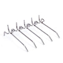 5 x Hook Panel Perforated Wall Storage Garage Workshop Fixing 10CM R1E3