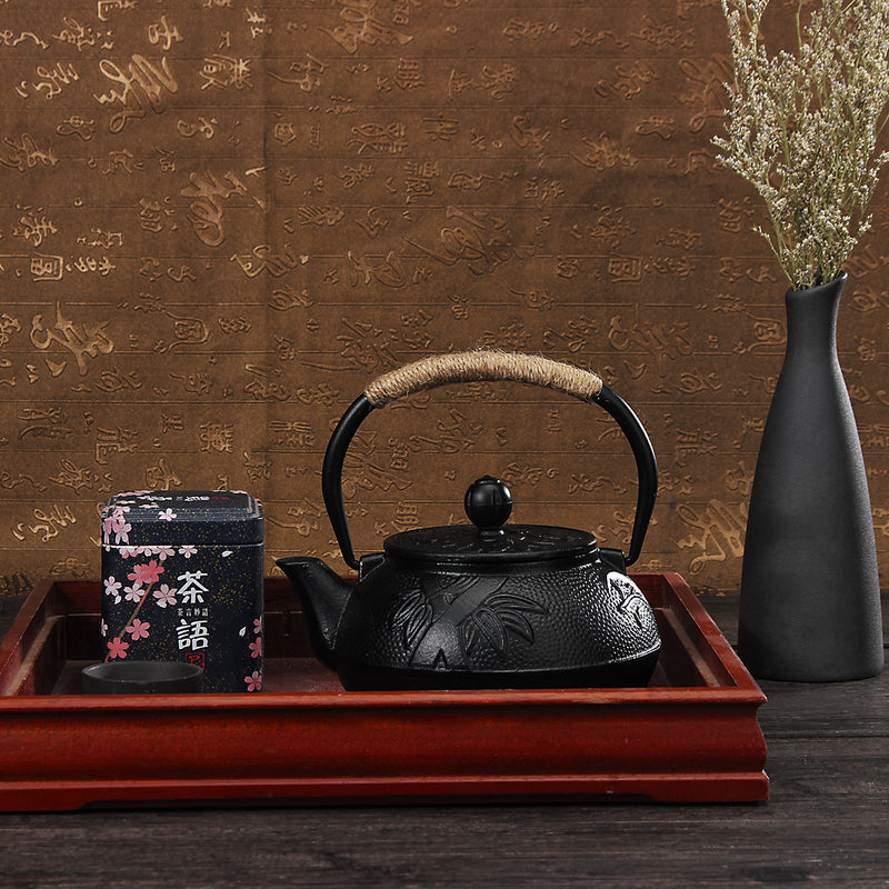 Cast Iron Kettle Tetsubin Teapot Comes Japanese Style Stove Tea Pot Holder