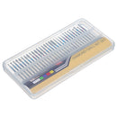30pcs 3/32 Inch Diamond Nail Drill Bits Set for Art Nail Cuticle Manicure Pedicure Tools