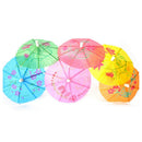 100 Mixed Paper Cocktail Umbrellas Parasols for Party Tropical Drinks AccessD5W3