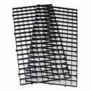 Grid Divider Tray Aquarium Fish Tank Bottom Isolate, 1PCS Black O9U5