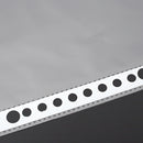 Pack of 200 A5 Clear Punched Pockets - Plastic Poly Folders L6K7