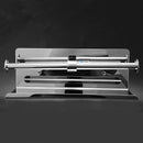 Bathroom Stainless Steel Toilet Paper Roll Holder Bath Accessory Double