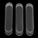 Transparent Closed Single Coil Pickup Covers For Fender Strat Electric Guit T6Z4