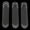 Transparent Closed Single Coil Pickup Covers For Fender Strat Electric Guit T6Z4
