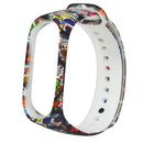 Bakeey Painted Pattern Replacement Silicone Watch Band Strap for Xiaomi Band 4&3 Smart Watch Band