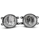 Car Front Bumper Fog Lights with Covers Wiring Harness Amber Kit for Toyota Camry 2012-2014