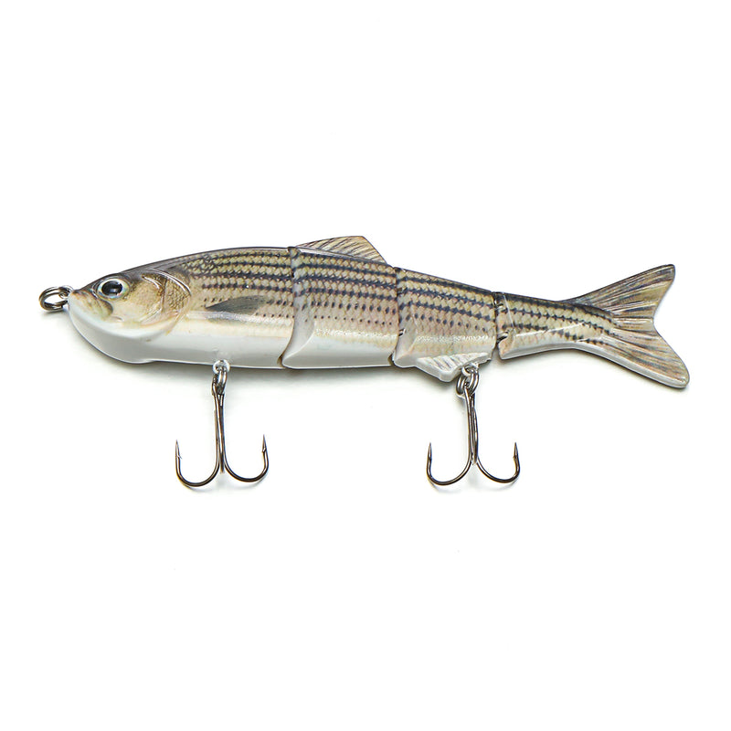 ZANLURE 15CM fish lures 4D Rattle Trout Shad Lures - Pike Zander Salmon Predator Fishing